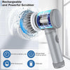 Kabellose Reinigungsbürste — Turbo-Scrubber, Wiederaufladbar