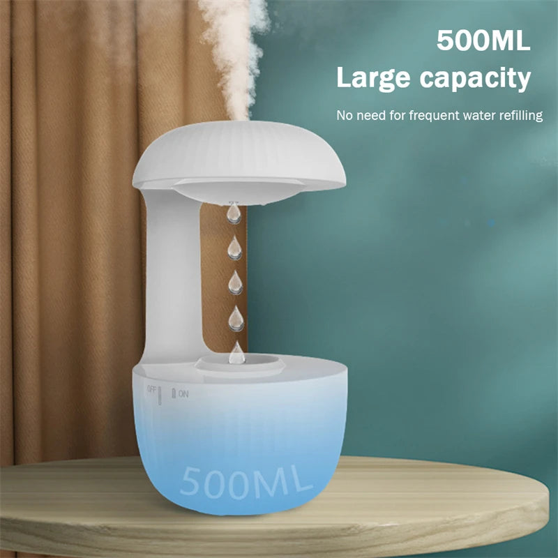 Anti-Gravity Luftbefeuchter — Schwebende Wassertröpfchen, leiser Betrieb