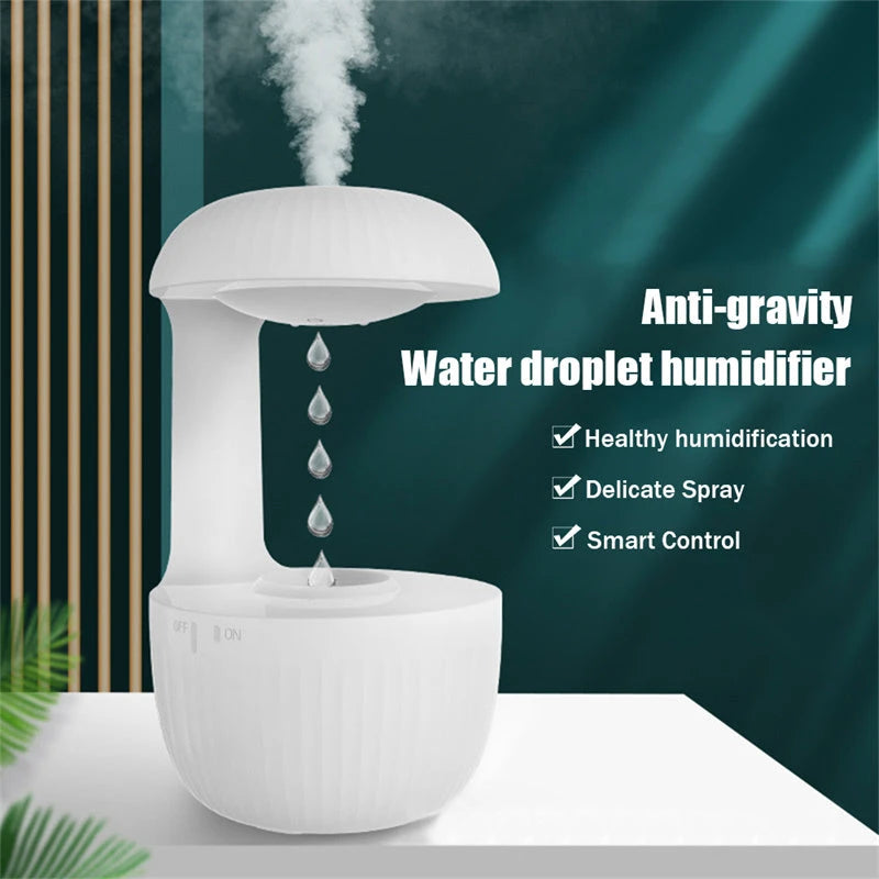Anti-Gravity Luftbefeuchter — Schwebende Wassertröpfchen, leiser Betrieb