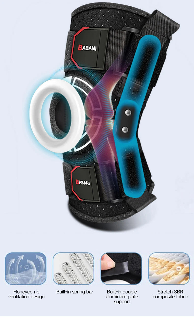 Kniebandage mit Patella-Stabilisator — Sport & Wandern