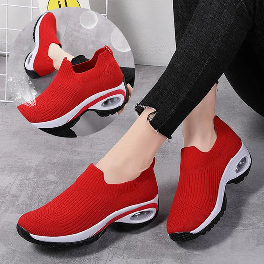 Damen Sneaker — Atmungsaktiv mit Air-Cushion-Sohle
