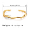 Armband mit Twisted-Wire-Design — 18K Vergoldet