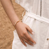 Armband mit Twisted-Wire-Design — 18K Vergoldet