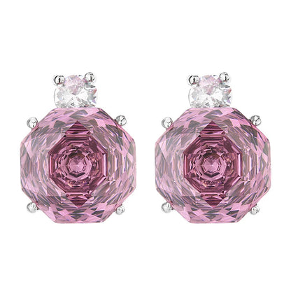 Rosé Schmuckset 3-teilig Blume