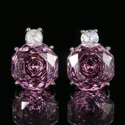 Rosé Schmuckset 3-teilig Blume