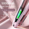 Kabelloser Haarglätter — 2-in-1 Glätten & Locken, USB Wiederaufladbar