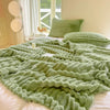 Kuscheldecke aus Milchfaser — Weich & Wärmend