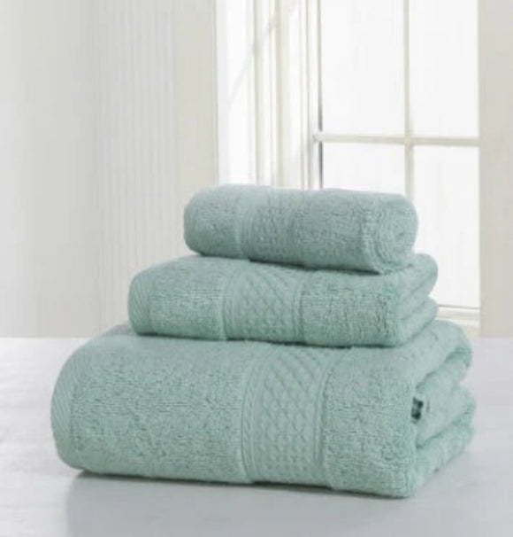 Baumwolle Handtuch-Set Frottee