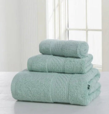 Frottee Handtuch-Set Baumwolle