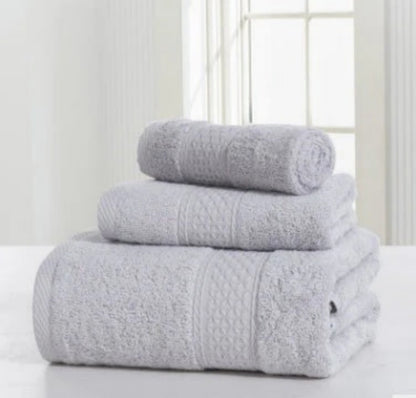 Frottee Handtuch-Set Baumwolle