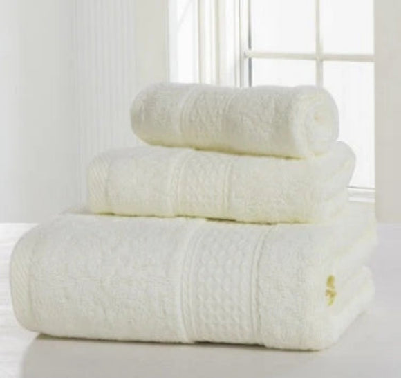 Baumwolle Handtuch-Set Frottee