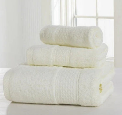 Frottee Handtuch-Set Baumwolle