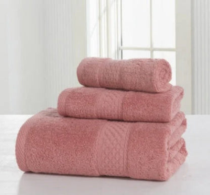 Frottee Handtuch-Set Baumwolle