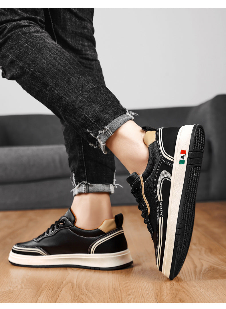 Herren Lederschuhe — Weiche Sohle, Klassisch