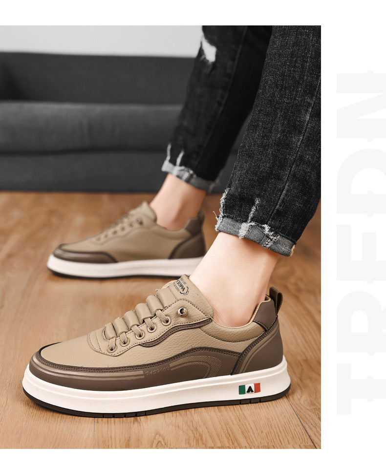 Herren Lederschuhe — Weiche Sohle, Klassisch