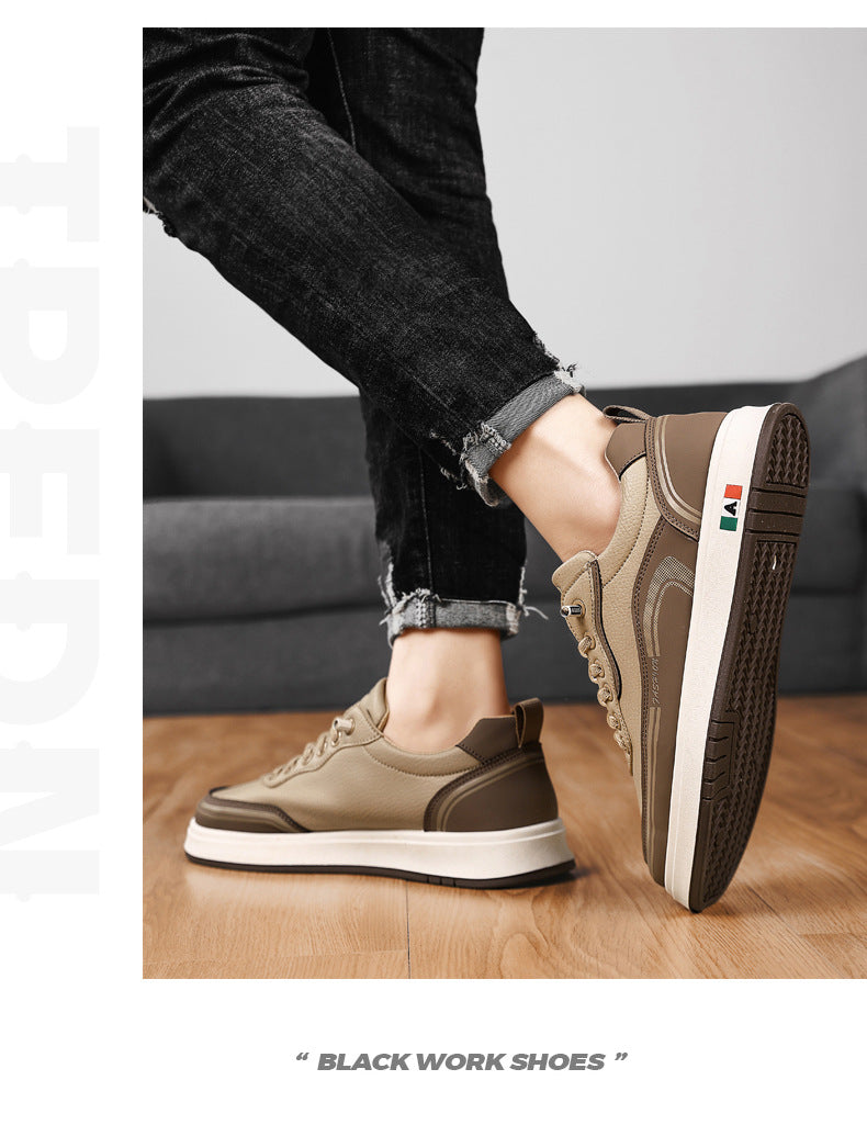 Herren Lederschuhe — Weiche Sohle, Klassisch