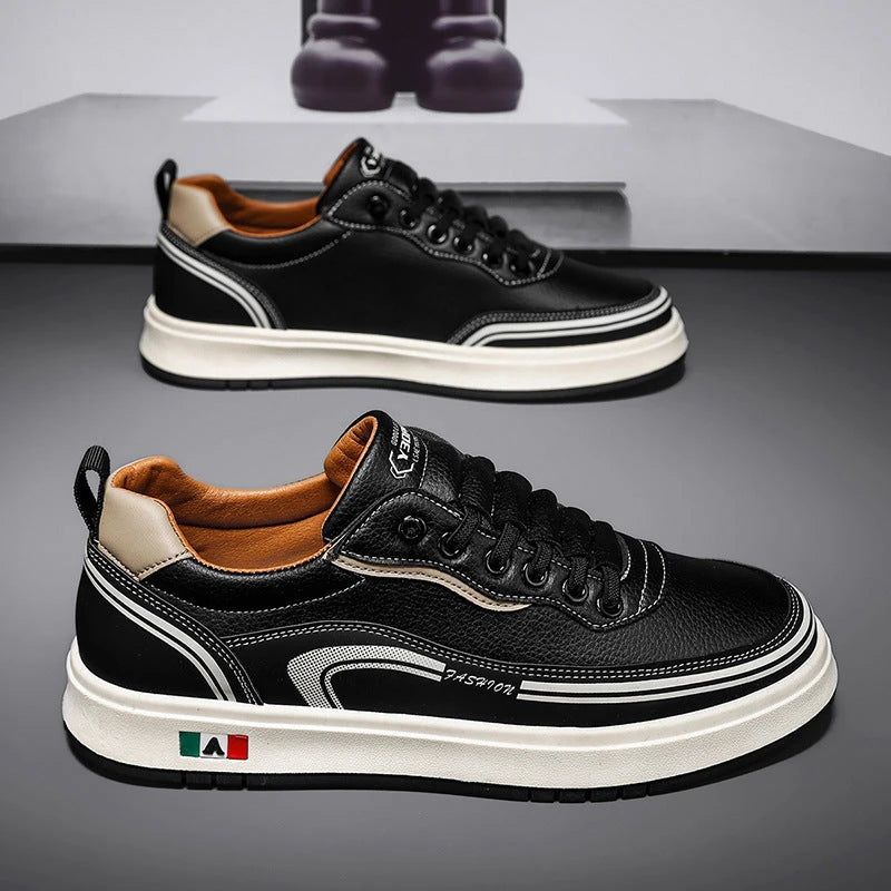 Herren Lederschuhe — Weiche Sohle, Klassisch