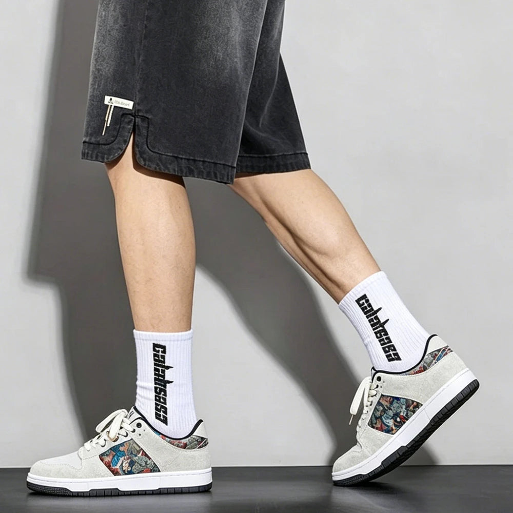 Herren Sneaker mit Print-Design — Sportlich-Casual