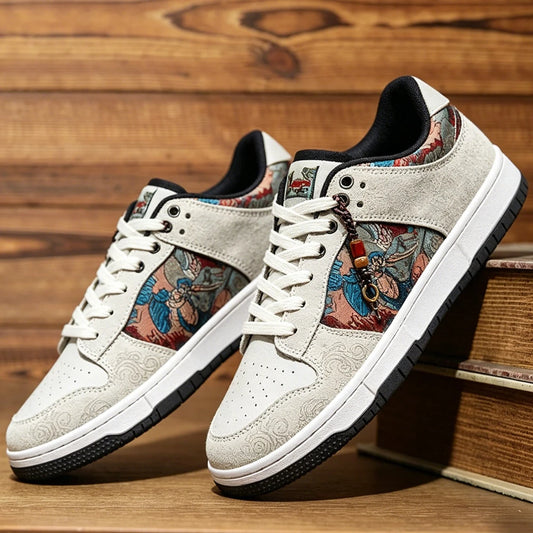 Herren Sneaker mit Print-Design — Sportlich-Casual