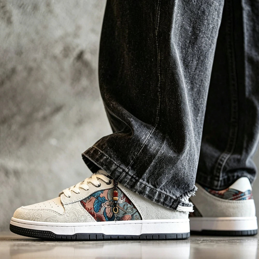 Herren Sneaker mit Print-Design — Sportlich-Casual
