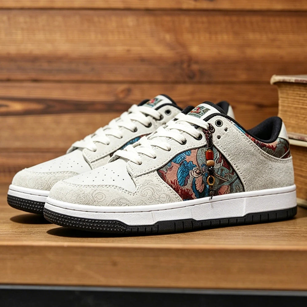 Herren Sneaker mit Print-Design — Sportlich-Casual