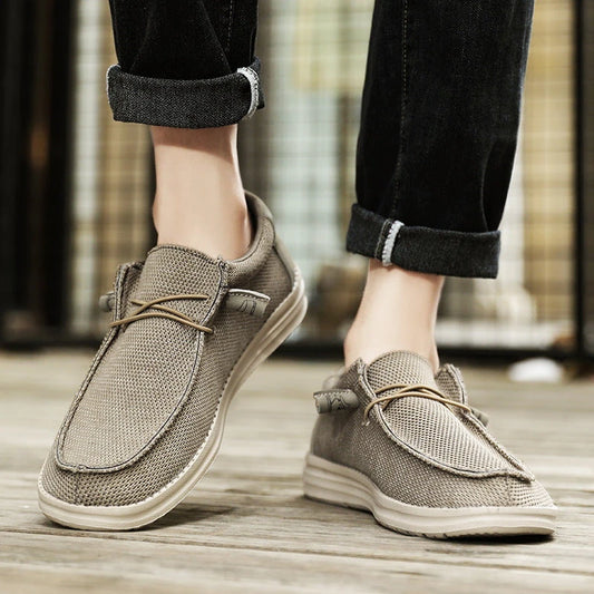 Herren Canvas-Sneaker — Casual & Individuell