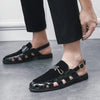 Herren Sandalen — Atmungsaktiv, Retro-Stil