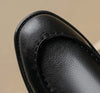 Damen Mary-Jane Schuhe aus Leder — Retro-Stil