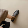 Damen Mary-Jane Schuhe aus Leder — Retro-Stil