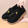 Damen Vintage Flats — Flacher Absatz, Herbst-Design