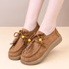 Damen Vintage Flats — Flacher Absatz, Herbst-Design