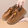 Damen Vintage Flats — Flacher Absatz, Herbst-Design