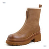 Damen Ankle Boots — Gefüttert, Chunky Sohle