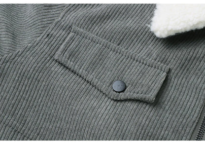 Herren Winter-Fleecejacke