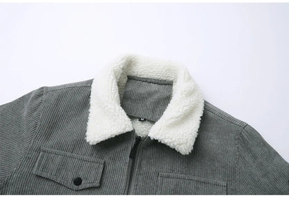 Herren Winter-Fleecejacke