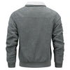 Gefütterte Winter Fleecejacke mit Taschen