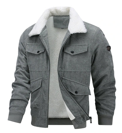 Herren Winter-Fleecejacke