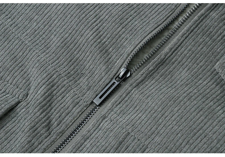 Gefütterte Winter Fleecejacke mit Taschen