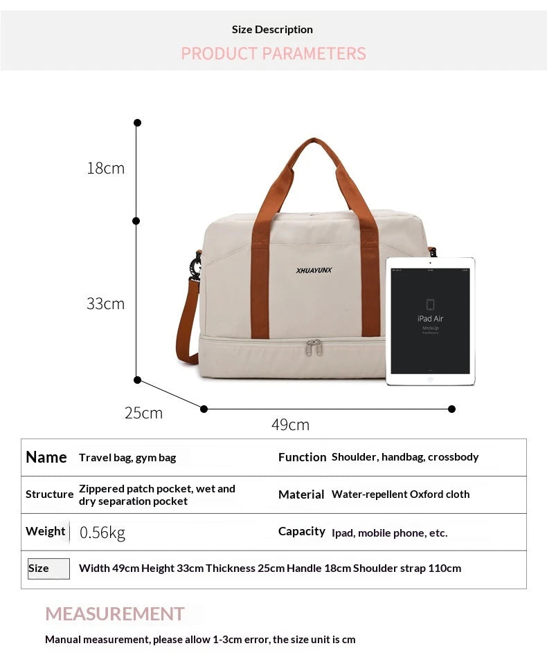 Große Reise-Stofftasche