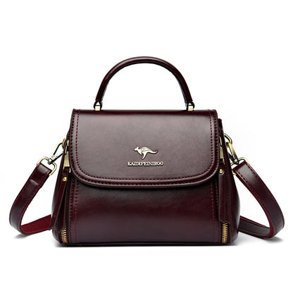 Retro Schultertasche Damen