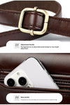 Texturierte Retro Schultertasche