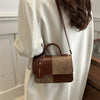 Texturierte Patchwork Tote Bag