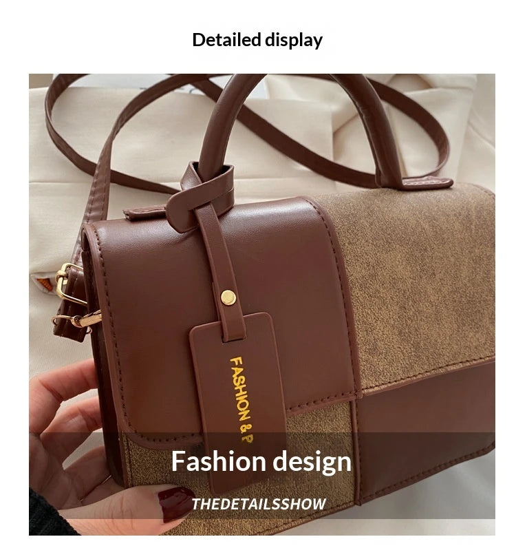 Texturierte Patchwork Tote Bag