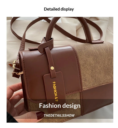 Patchwork Tote Bag Kunstleder