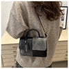 Texturierte Patchwork Tote Bag