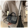 Texturierte Patchwork Tote Bag