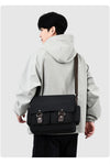 Canvas Messenger Bag — Utility-Stil, Unisex