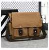 Canvas Messenger Bag — Utility-Stil, Unisex