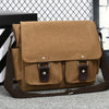 Canvas Messenger Bag — Utility-Stil, Unisex