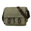 Canvas Messenger Bag — Utility-Stil, Unisex